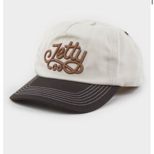 Jetty Cream and Brown Men's Hat